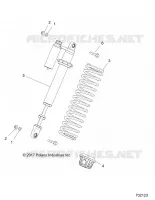 SUSPENSION, SHOCK ANTERIORE MOUNTING