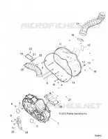 TRASMISSIONE, CLUTCH COVER AND DUCTING