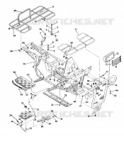 MONTAGGIO DEL TELAIO w/ RACKS 350 4X4 / W928139 (4922832283003A)
