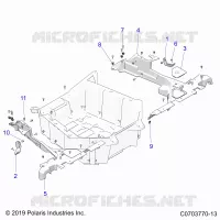 CARROZZERIA POSTERIORE RACK, MOUNTING