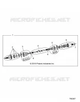TRASMISSIONE, FRONT HALF SHAFT