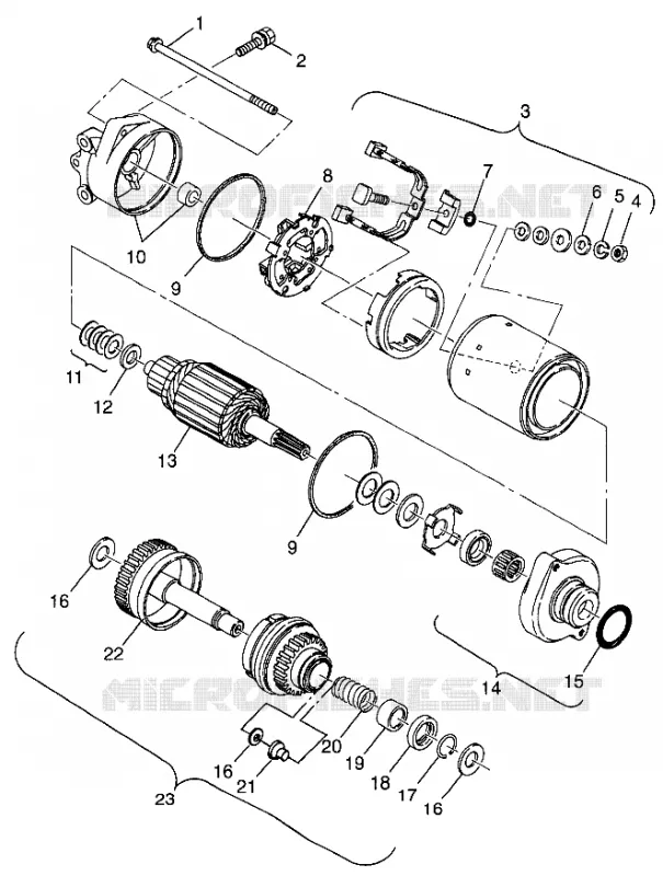 AVVIAMENTO MOTORE SLTX B974590 and INTL. SLTX I974590 (4941214121C006)