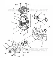 CARTER and CILINDRO STARLITE GT / 0933127 (4923232323028A)