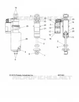 SUSPENSION, SHOCK ANTERIORE TRACK (7045300)