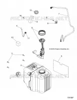 SERBATOIO DI CARBURANTE ASM.