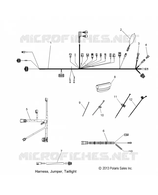 ELETTRICO, WIRING HARNESSES