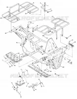 MONTAGGIO DEL TELAIO WITH RACKS 4X4-UPDATED 4/89 (49173717370003)