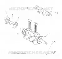 MOTORE, ALBERO MOTORE AND BALANCE SHAFT