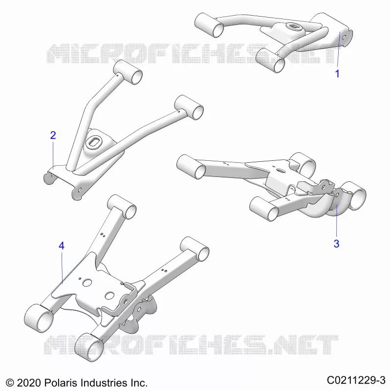 SOSPENSIONE POSTERIORE CONTROL ARMS