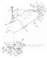 SEDE/SERBATOIO DI GAS ASSEMBLY 440 XCR (4921352135003A)