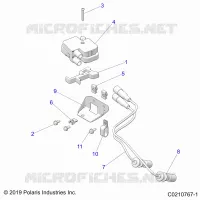 ELETTRICO, IGNITION COIL MOUNTING