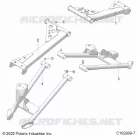 SOSPENSIONE POSTERIORE CONTROL ARMS