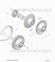 TRASMISSIONE, CLUTCH, SECONDARY