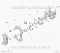 BRAKES, PINZA POSTERIORE