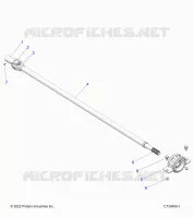 TRASMISSIONE, REAR PROP SHAFT