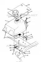 MONTAGGIO SERBATOIO CARBURANTE 6X6 UPDATED 2-91 (4919811981004A)