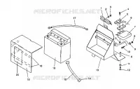 BATTERIA BOX ASSEMBLY RXL/0930768 and RXL SKS/0930568 (4922992299028A)