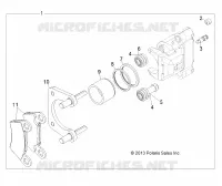 FRENO POSTERIORE CALIPER