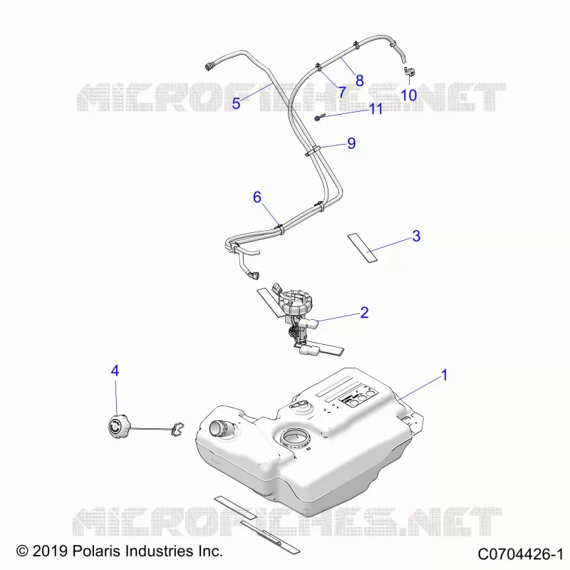 SISTEMA DI ALIMENTAZIONE CARBURANTE, FUEL TANK