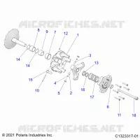 TRASMISSIONE, PRIMARY CLUTCH