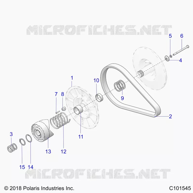 TRASMISSIONE, SECONDARY CLUTCH