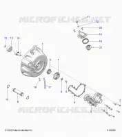 ENGINE, SISTEMA DI RAFFREDDAMENTO AND WATER PUMP