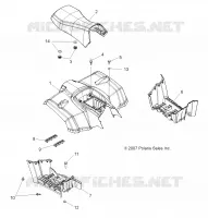 POSTERIORE CAB   SEDILE