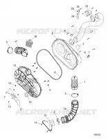 DRIVE TRAIN, COPERCHIO FRIZIONE AND DUCTING