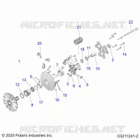 TRASMISSIONE, PRIMARY CLUTCH