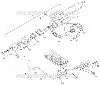 FRENO POSTERIORE Trail Boss W968527 (4935883588B014)