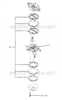 POMPA DI BENZINA XLT RMK 0960956, XLT SKS 0960556  and EUROPEAN XLT SKS E960556 (4931813181C013)