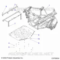 CHASSIS, MAIN TELAIO