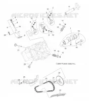 CAMSHAFT   VALVOLE