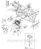 ENGINE AND SUPPORTO MARMITTA  (4918411841005A)