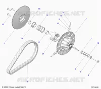 TRASMISSIONE, SECONDARY CLUTCH