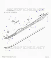 SUSPENSION, RAIL BEAM ASM, LH/RH