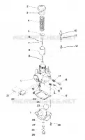 CARBURATORE TRAIL DEALER MUST VERIFY JETTING   CARBURATORE NUMBERS. (4916831683032A)