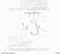 MOTORE, OIL TUBES
