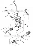 POMPA OLIO MONTAGGIO RXL 0940768 and RXL TOURING 0940869 (4925062506045A)