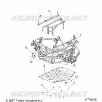 CHASSIS, MAIN FRAME AND SCIARED PLATES