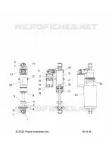 SUSPENSION, SHOCK ANTERIORE TRACK
