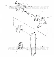 POMPA DELL'ACQUA 500 CARB 0952764 (4929192919C007)