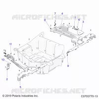 PORTAPACCHI POSTERIORE, MOUNTING