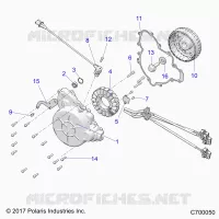 ENGINE, STATOR AND FLYRUOTA