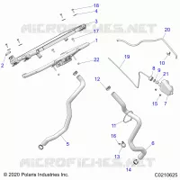 ENGINE, SISTEMA DI RAFFREDDAMENTO, RADIATOR
