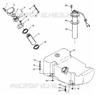 CARBURANTE TANK SL 900 B974091 and SL 1050 B974090 (4940974097A010)