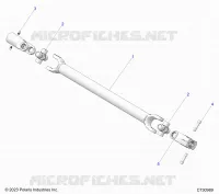TRASMISSIONE, FRONT PROP SHAFT