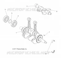 MOTORE, ALBERO MOTORE AND BALANCE SHAFT