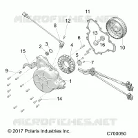 ENGINE, STATOR AND VOLANO