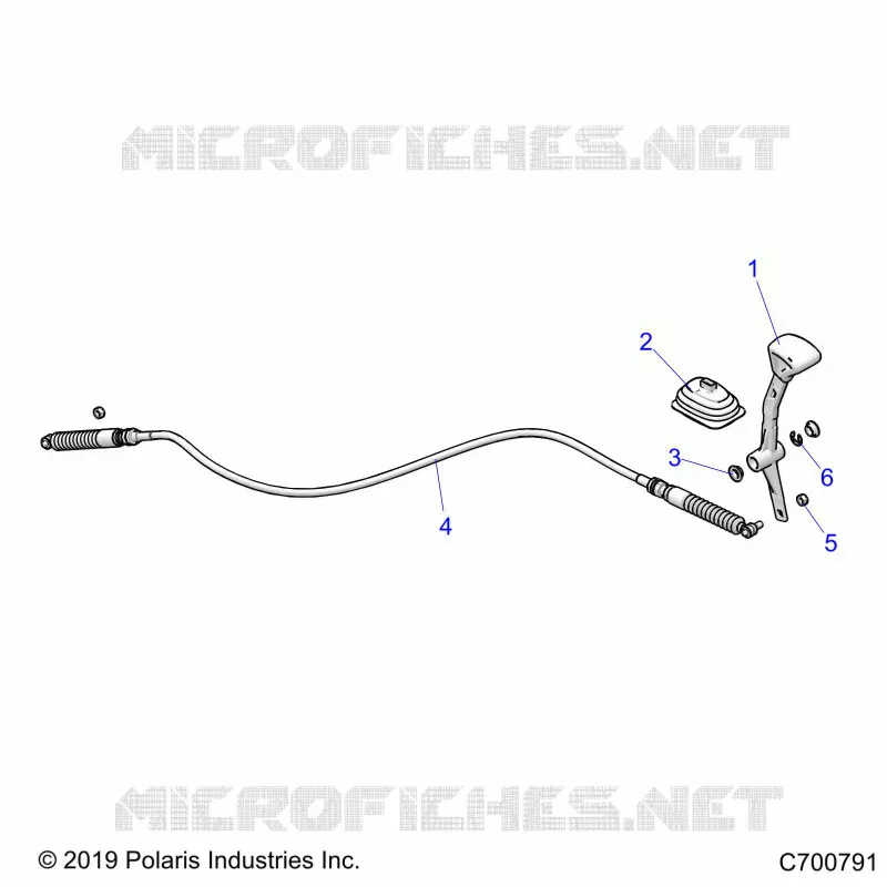 TRASMISSIONE, GEAR SELECTOR